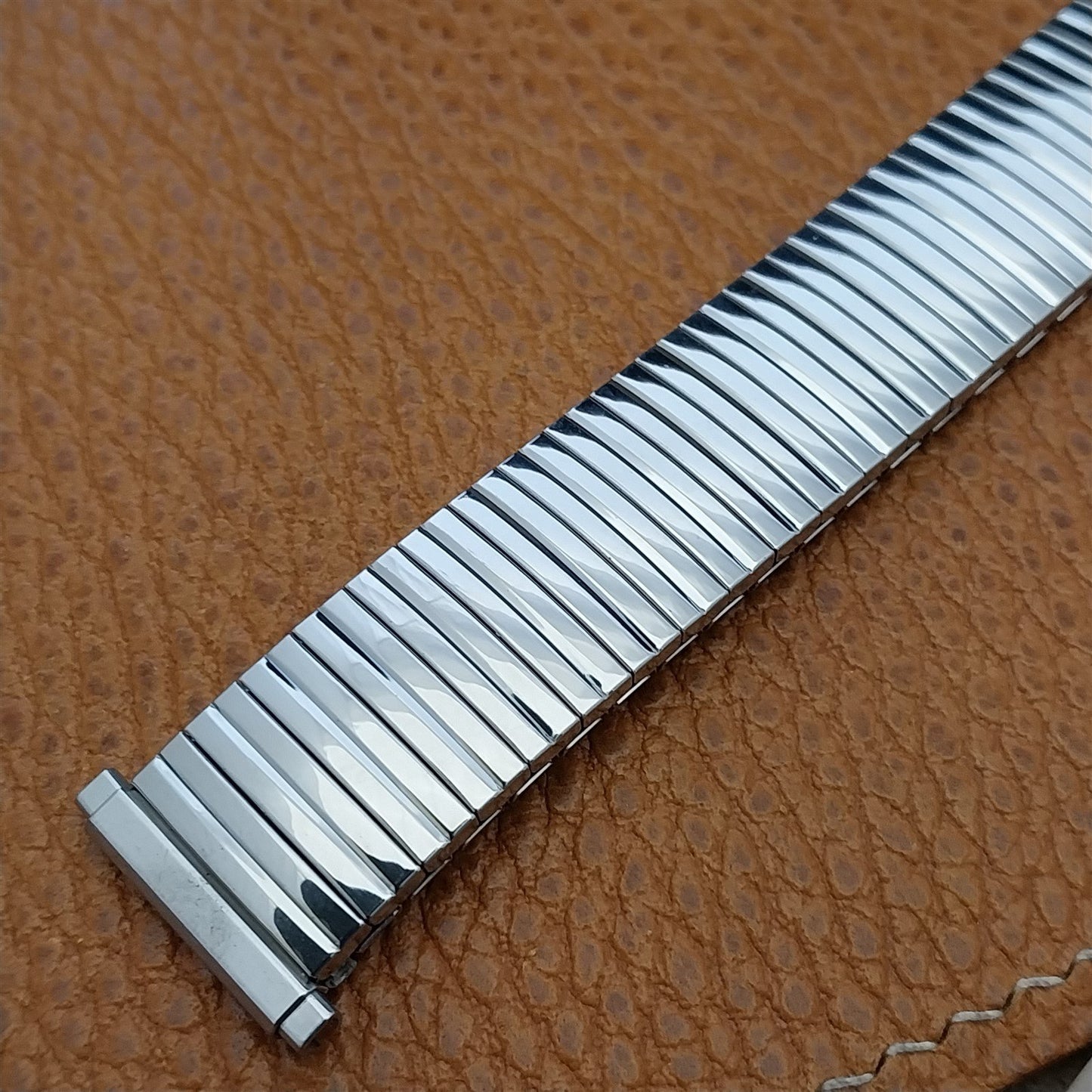 1970s Vintage Speidel Linesman 19mm 18mm 17mm 16mm Stainless Unused Watch Band