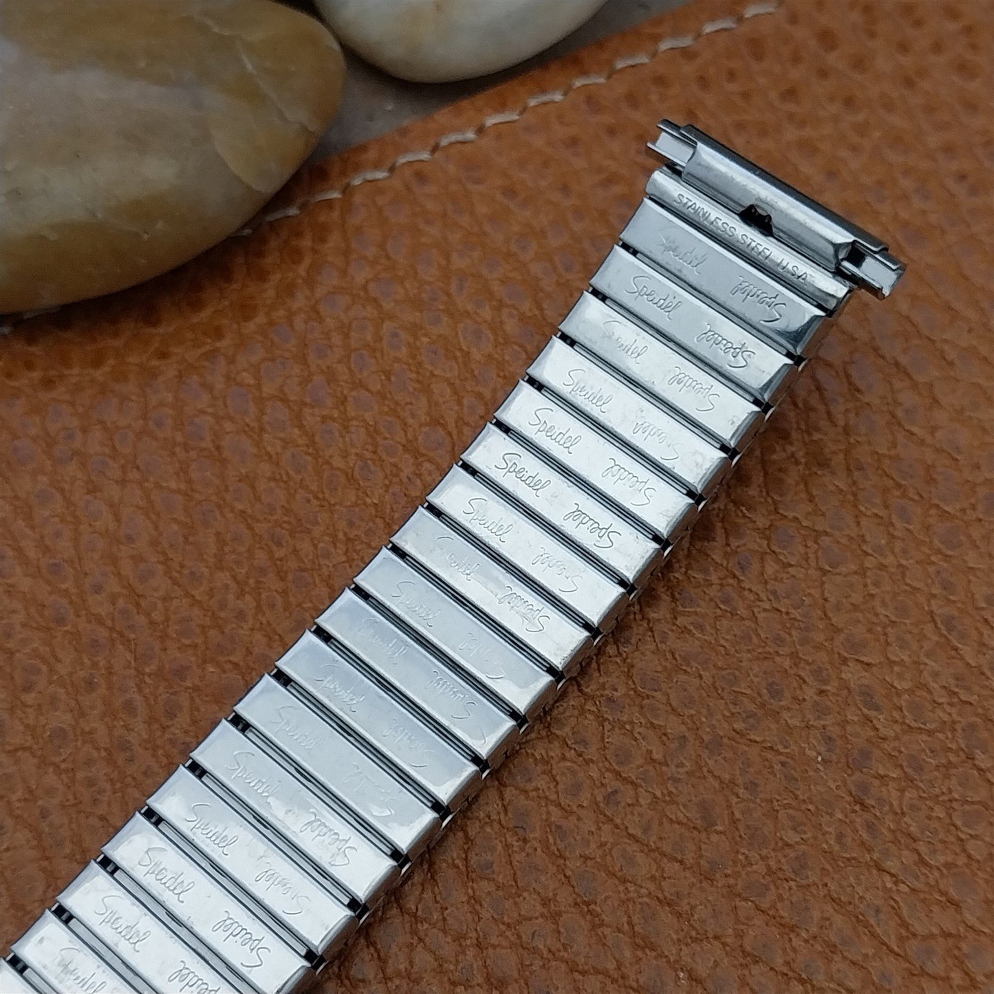 1970s Vintage Speidel Linesman 19mm 18mm 17mm 16mm Stainless Unused Watch Band
