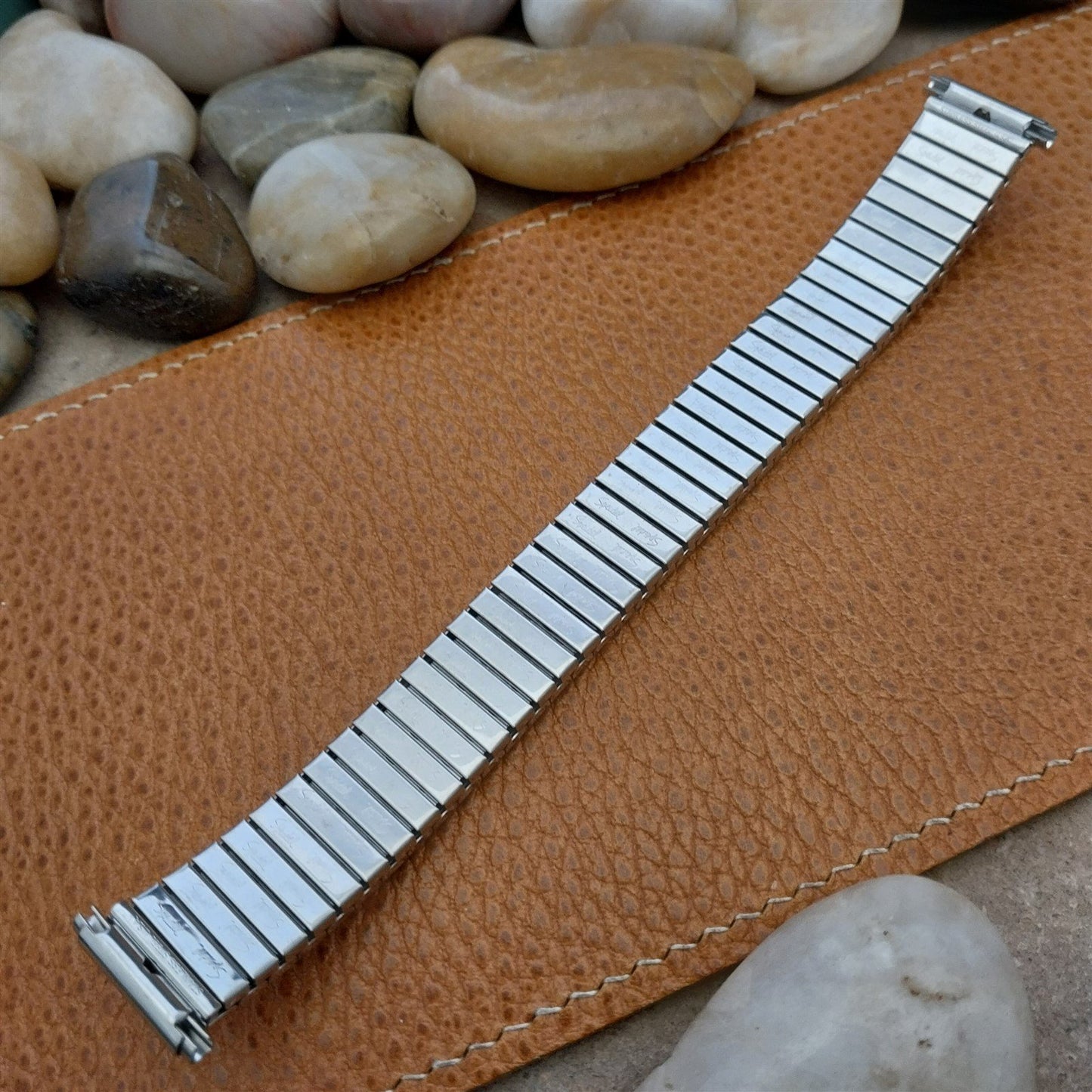 1970s Vintage Speidel Linesman 19mm 18mm 17mm 16mm Stainless Unused Watch Band