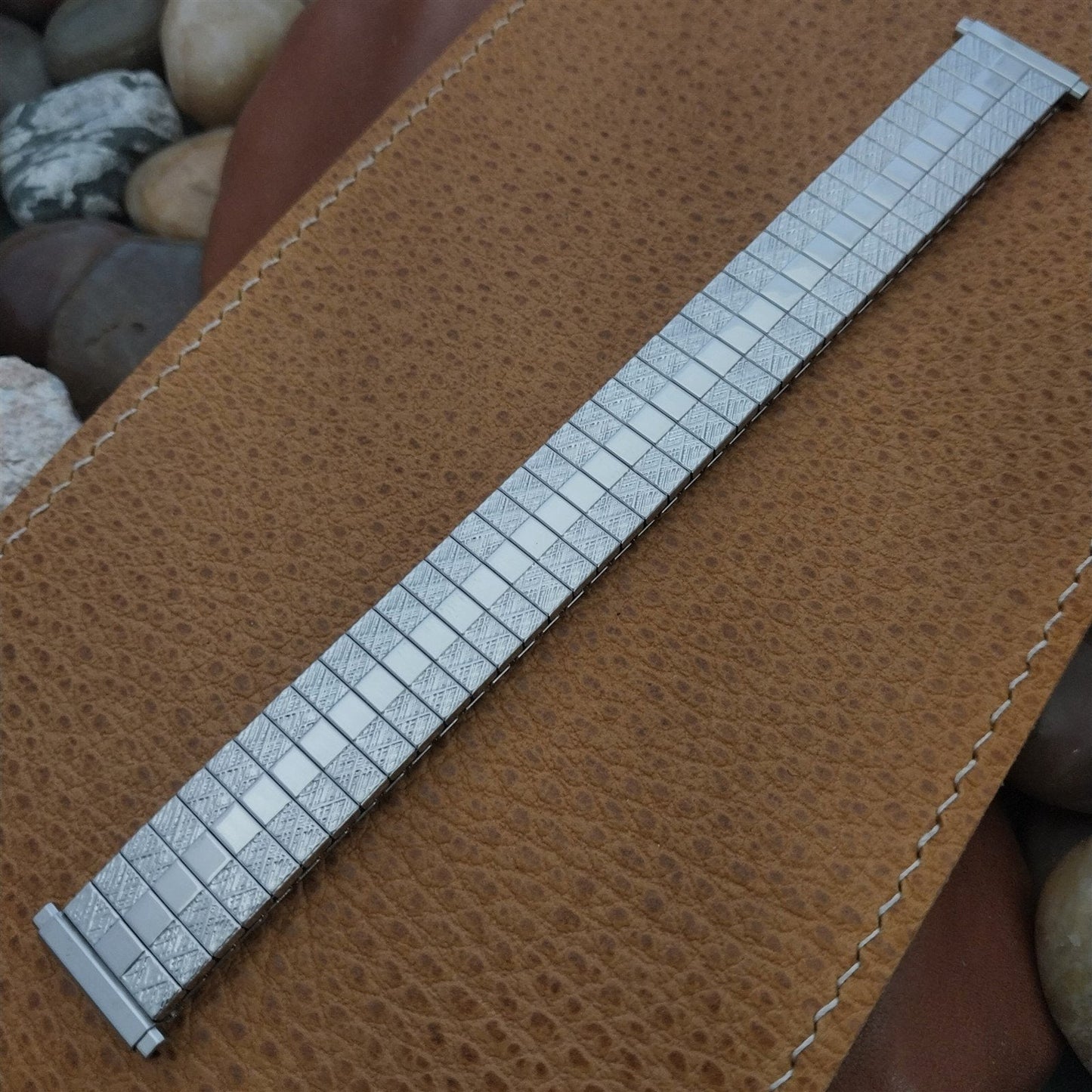 16mm 18mm 19mm 1970s Kestenmade Stainless Steel Unused nos Vintage Watch Band