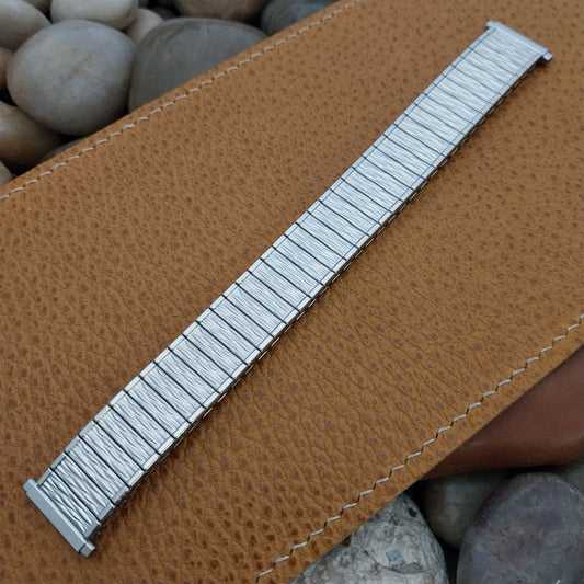 16mm 18mm 19mm 1970s Speidel Valencia Stainless Steel Unused Vintage Watch Band