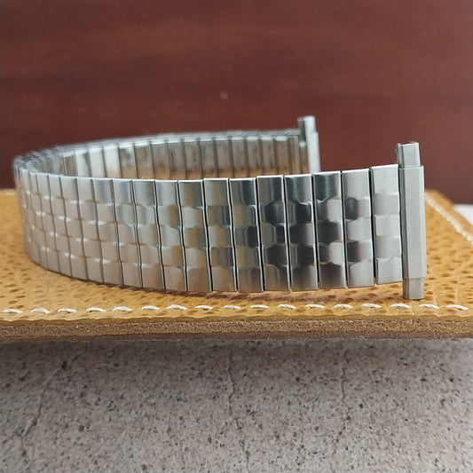 18mm 19mm 20mm 1970s Long Stainless Steel Unused nos Vintage Watch Band Speidel