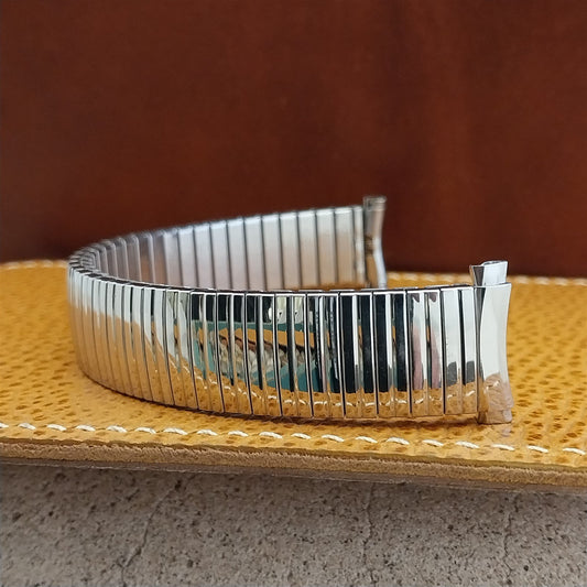 1970s Speidel Linesman Stainless Steel nos Vintage Watch Band 16mm-19mm
