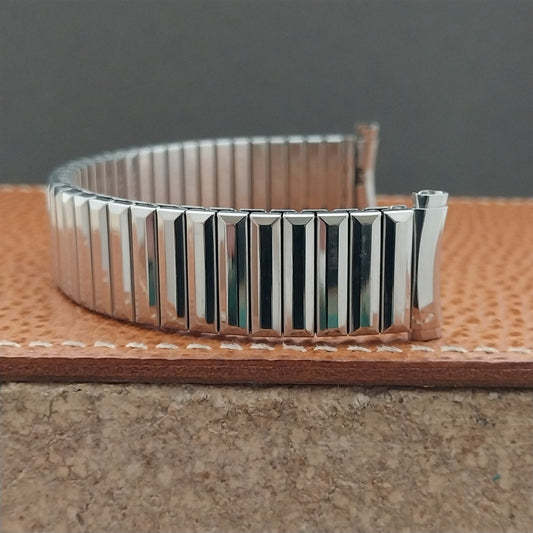 16mm 18mm 19mm 1970s Speidel Fullback Stainless Unused Vintage Watch Band