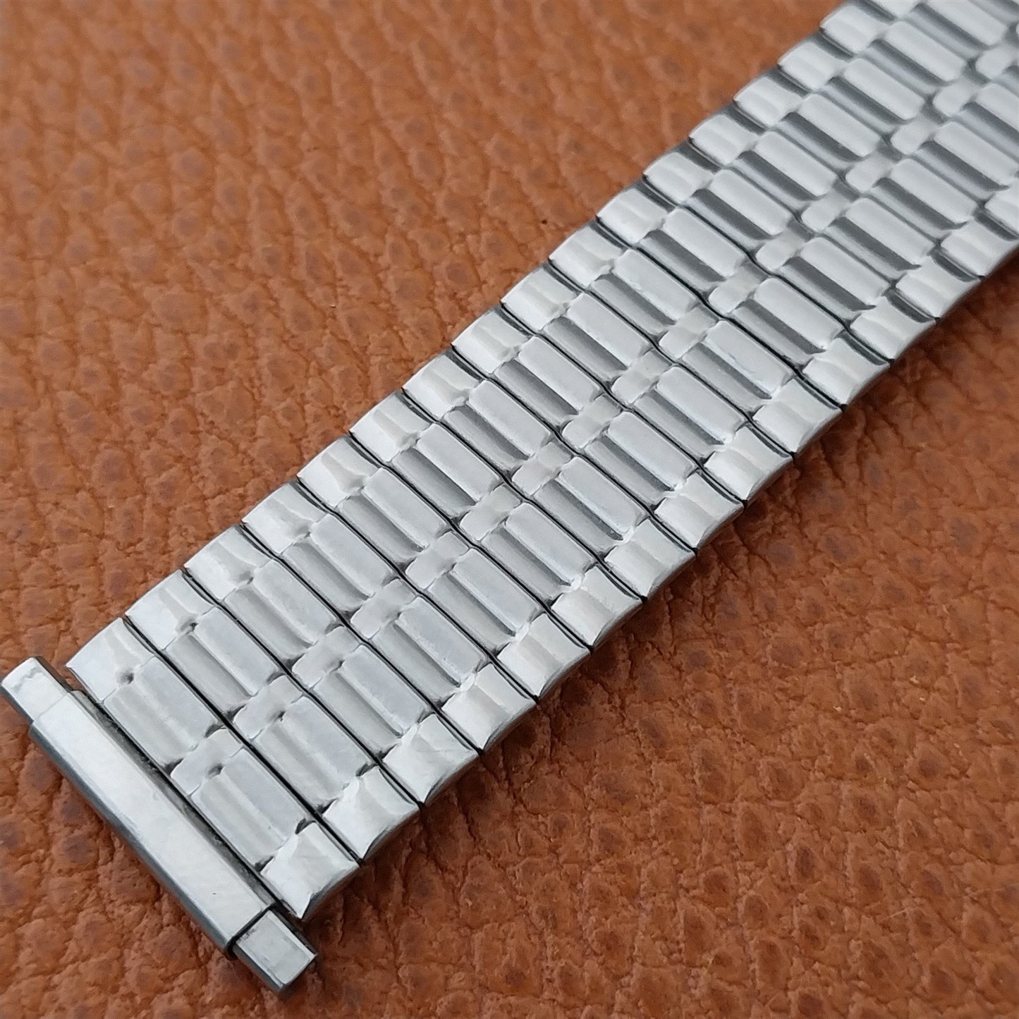 18mm 20mm 22mm Wide 1970s Speidel USA Stainless Steel Unused Vintage Watch Band