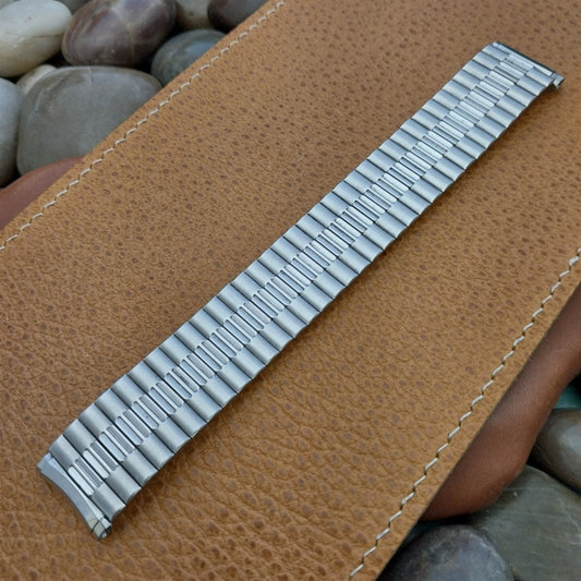 Wide 1970s Speidel USA Made 5 5/8" Stainless Steel Unused Vintage Watch Band