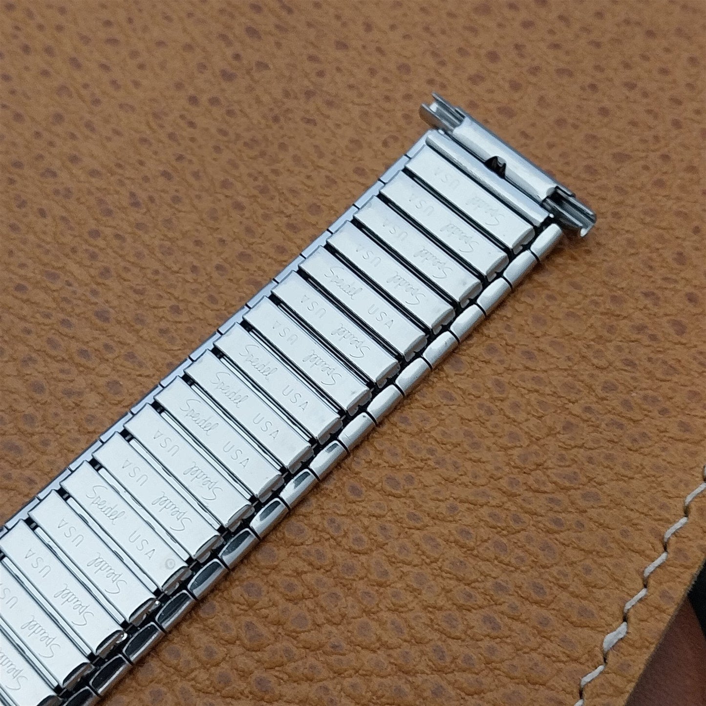 Wide One 70s Speidel 20mm 19mm 18mm Stainless Steel nos Vintage Watch Band