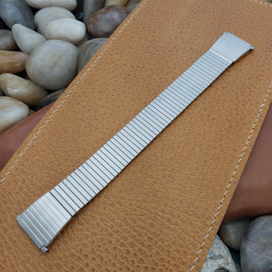 Classic Speidel Thinline 1970s Quick Adjust Stainless Steel Vintage Watch Band