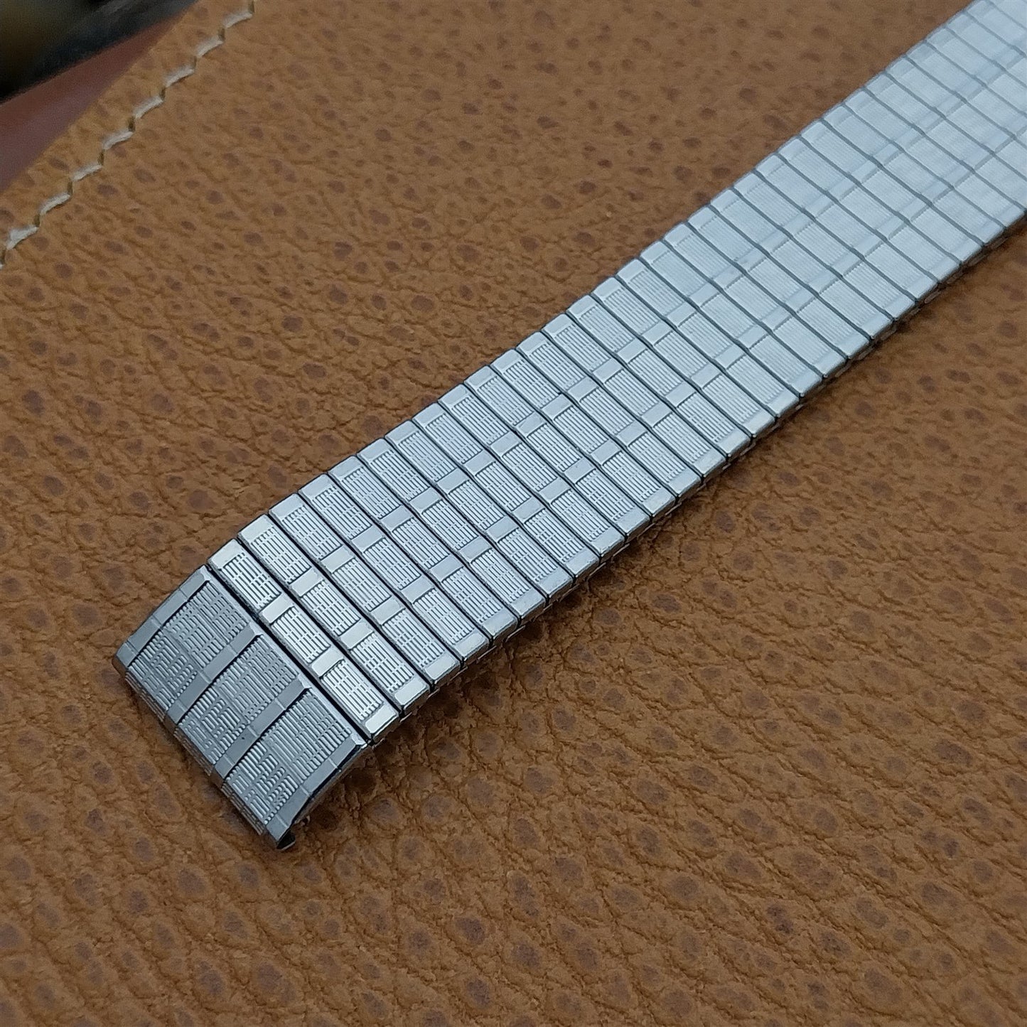 1970s Speidel Thinline 17.2mm Stainless Steel nos Unused Vintage Watch Band