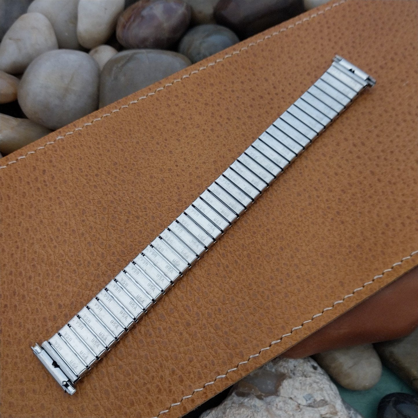 1970s Kestenmade Stainless Steel nos Twistoflex Unused Vintage Watch Band