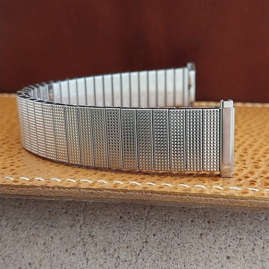 1970s USA Kestenmade Stainless Steel nos Unused Long Vintage Watch Band