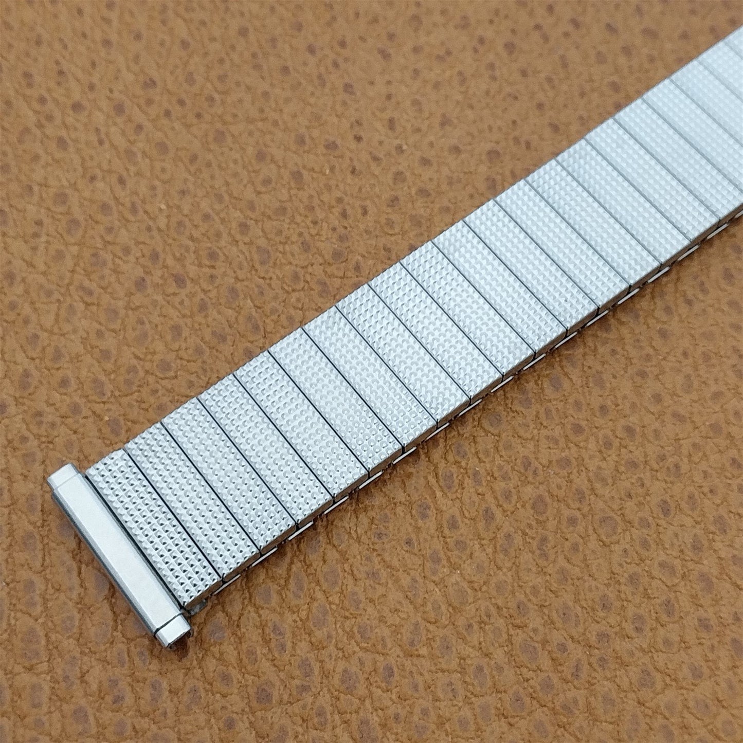 1970s USA Kestenmade Stainless Steel nos Unused Long Vintage Watch Band