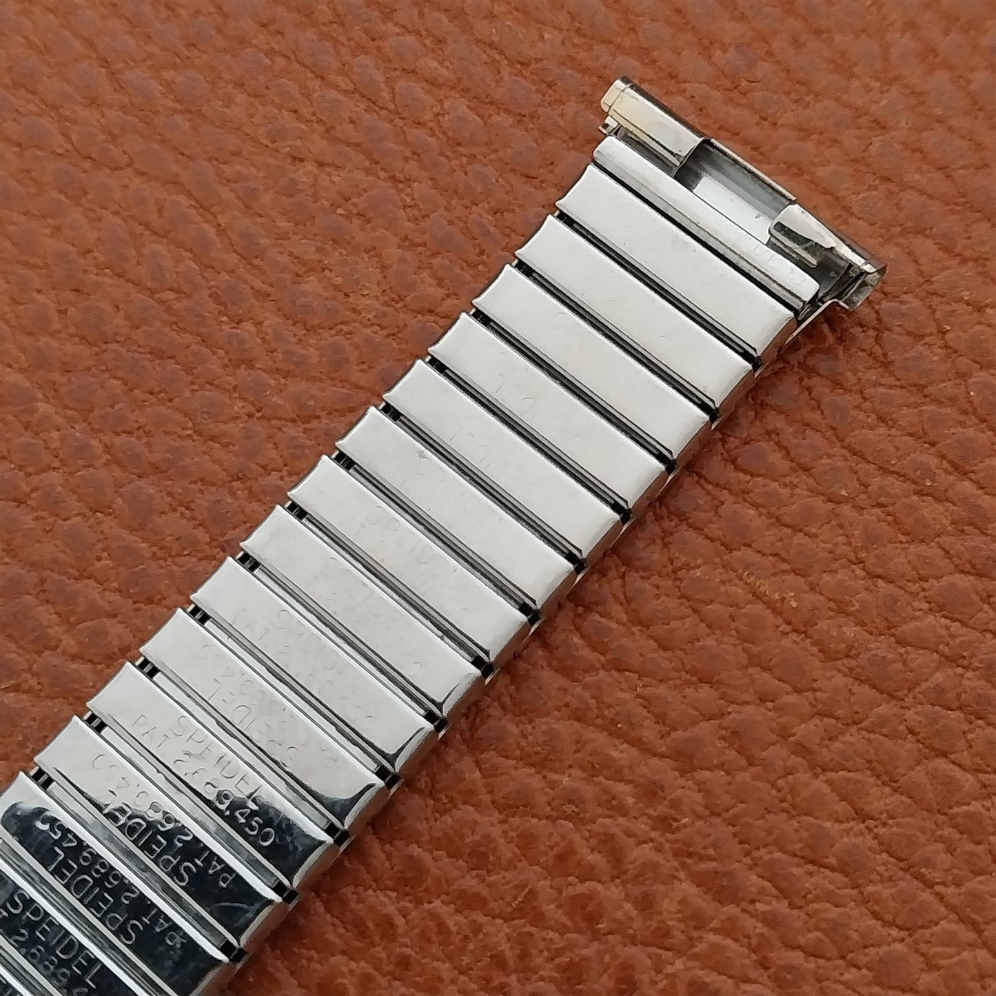10k Yellow Gold Filled 1969 Speidel Golden Templar Unused Vintage Watch Band