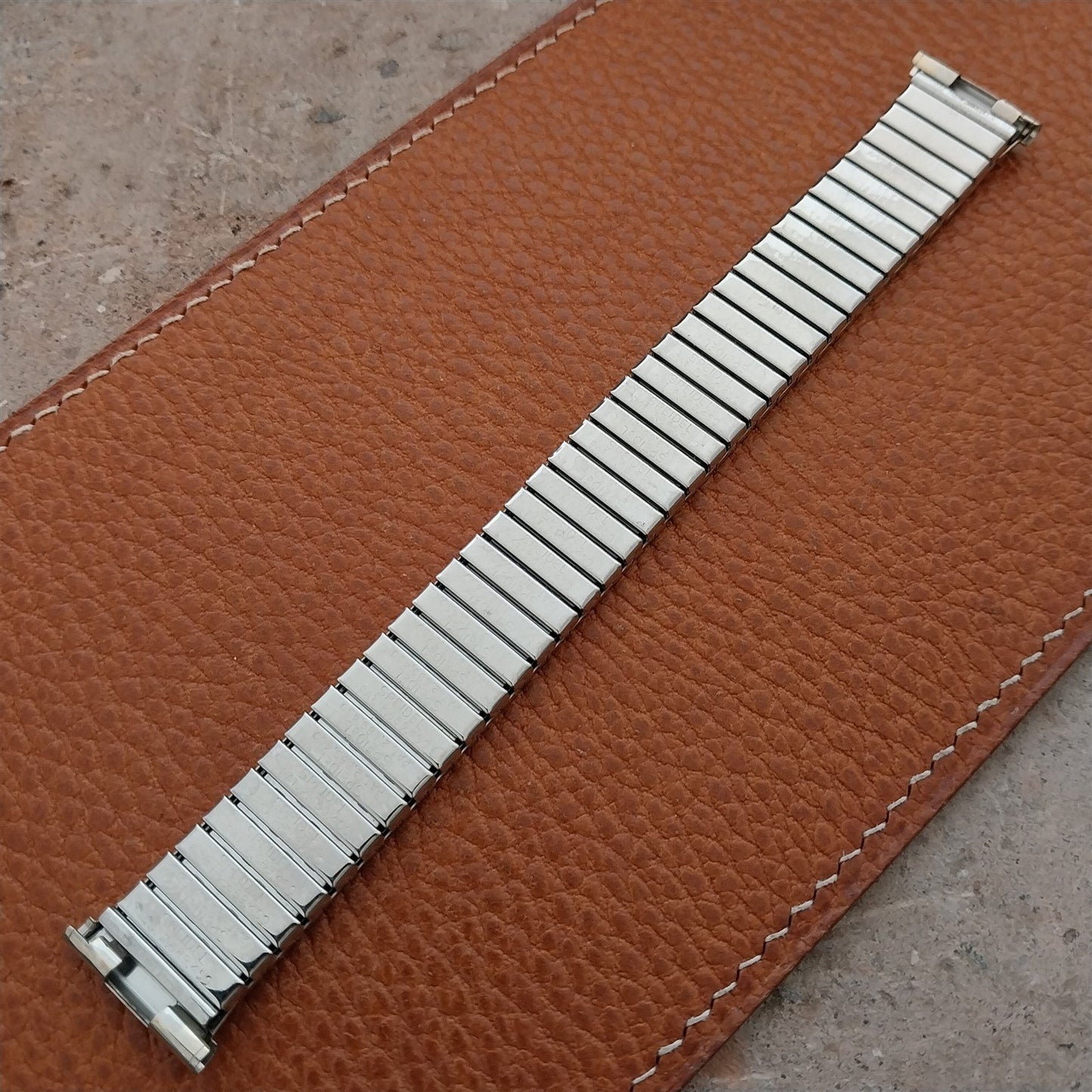 10k Yellow Gold Filled 1969 Speidel Golden Templar Unused Vintage Watch Band