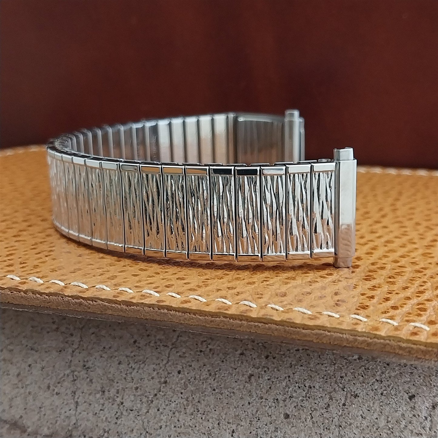 Speidel USA Medilog Stainless Steel Valencia nos Vintage Watch Band