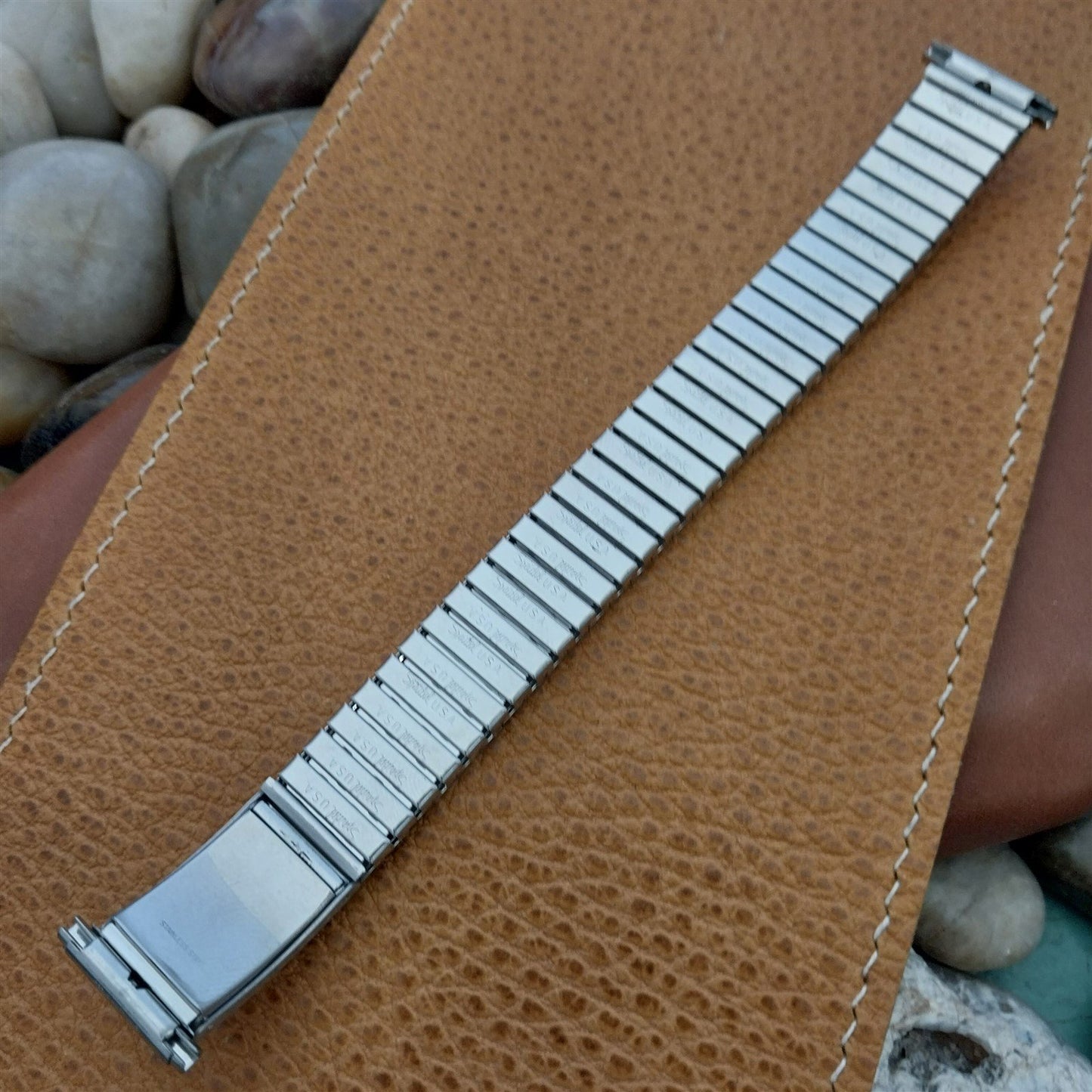 Speidel USA Medilog Stainless Steel Valencia nos Vintage Watch Band