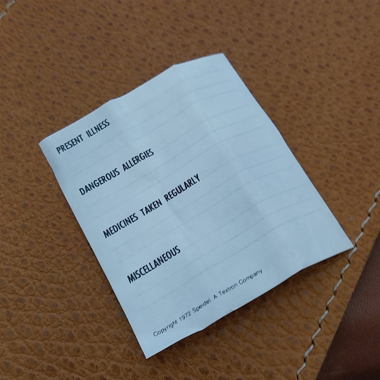 Speidel USA Medilog Stainless Steel Valencia 5 3/4" nos Vintage Watch Band