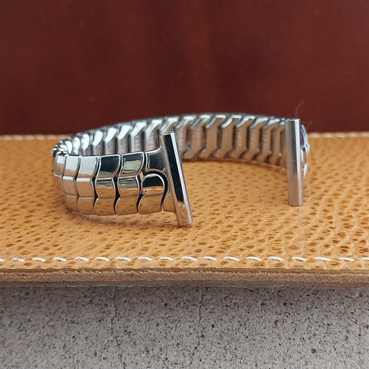 1950s Speidel USA Phoenix Stainless Steel Long nos Vintage Watch Band