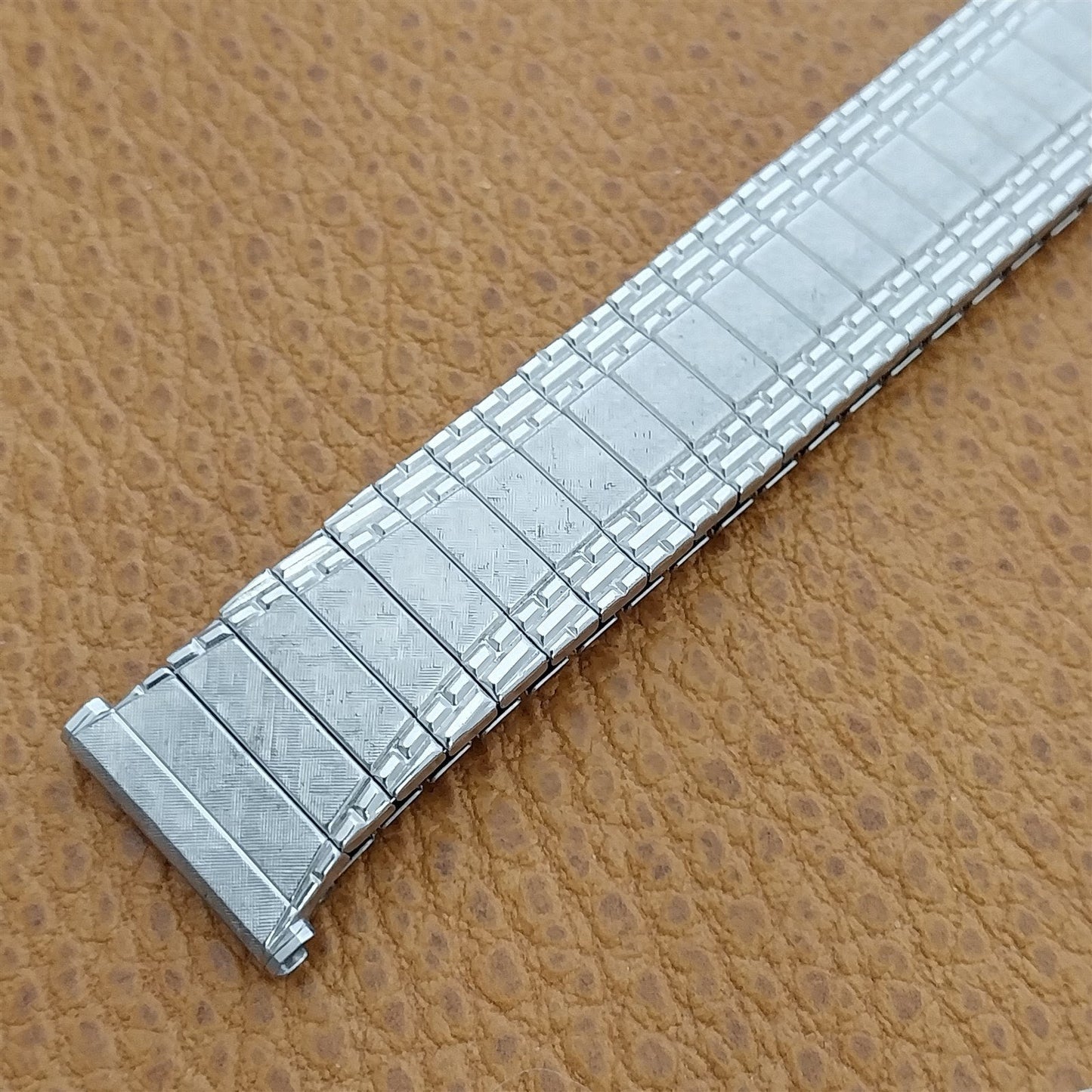 1962 White Gold-Filled Speidel 19mm 18mm 16mm Unused Vintage Watch Band