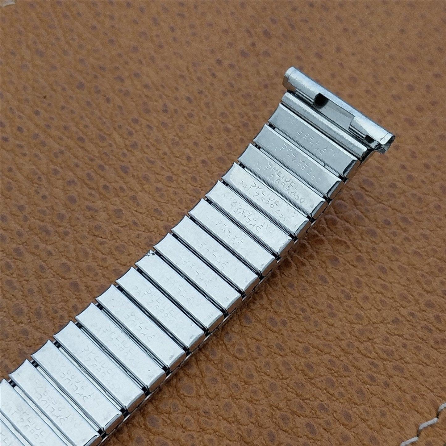 1962 White Gold-Filled Speidel 19mm 18mm 16mm Unused Vintage Watch Band