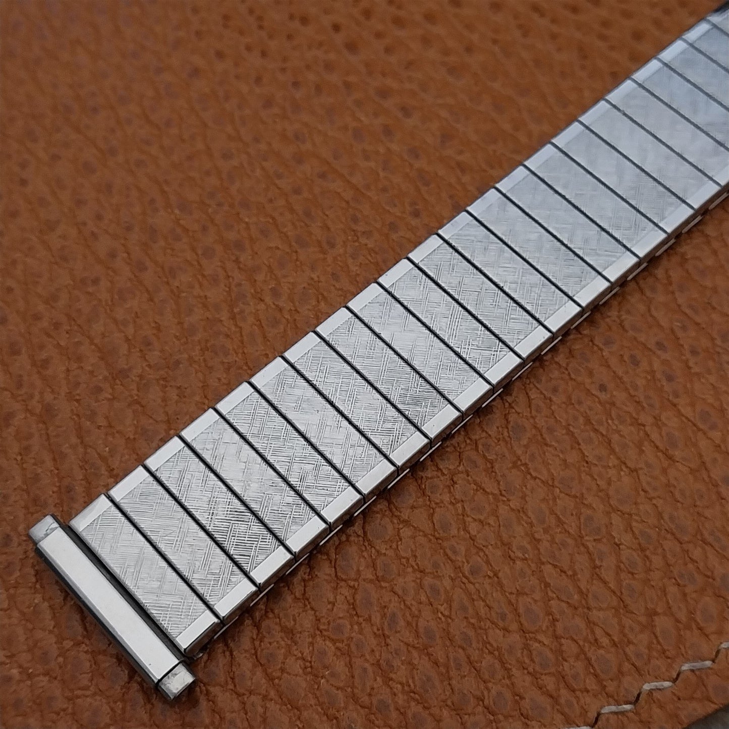 1970s USA Made Stainless Steel nos Twistoflex Vintage Watch Band Speidel