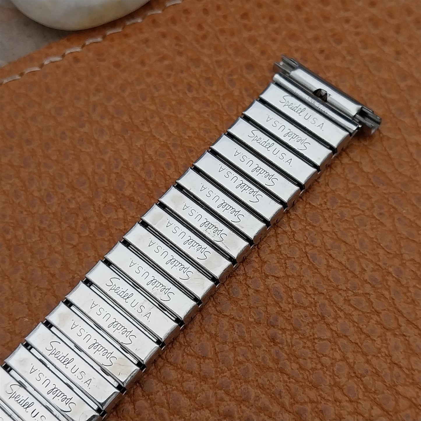 1970s USA Made Stainless Steel nos Twistoflex Vintage Watch Band Speidel