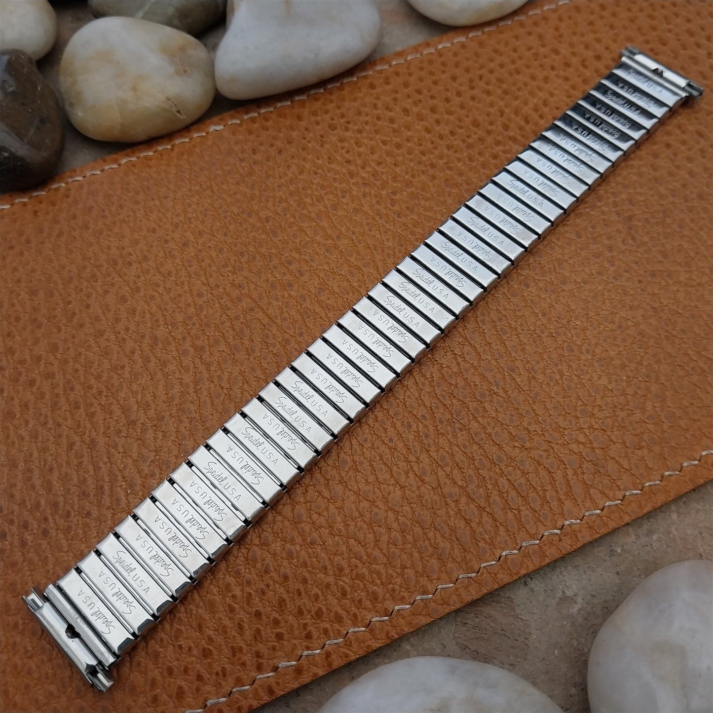 1970s USA Made Stainless Steel nos Twistoflex Vintage Watch Band Speidel