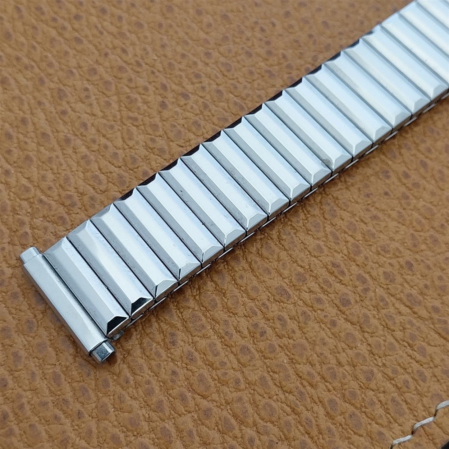 Vintage 19mm 18mm 16mm 1970s Speidel Stainless Steel Fullback Unused Watch Band