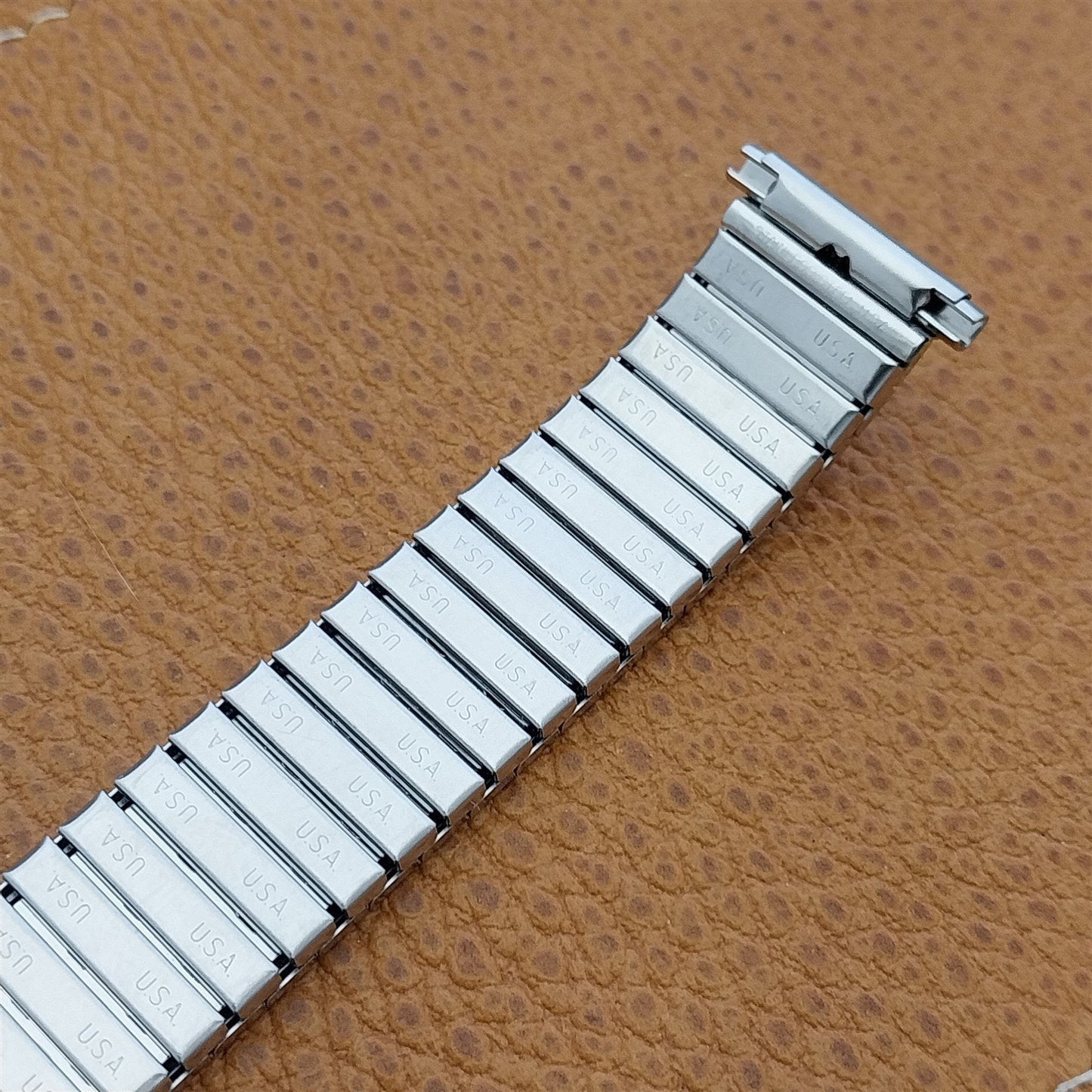 1970s USA Made Stainless Steel nos Kestenmade 19mm 18mm 16mm Vintage Watch Band