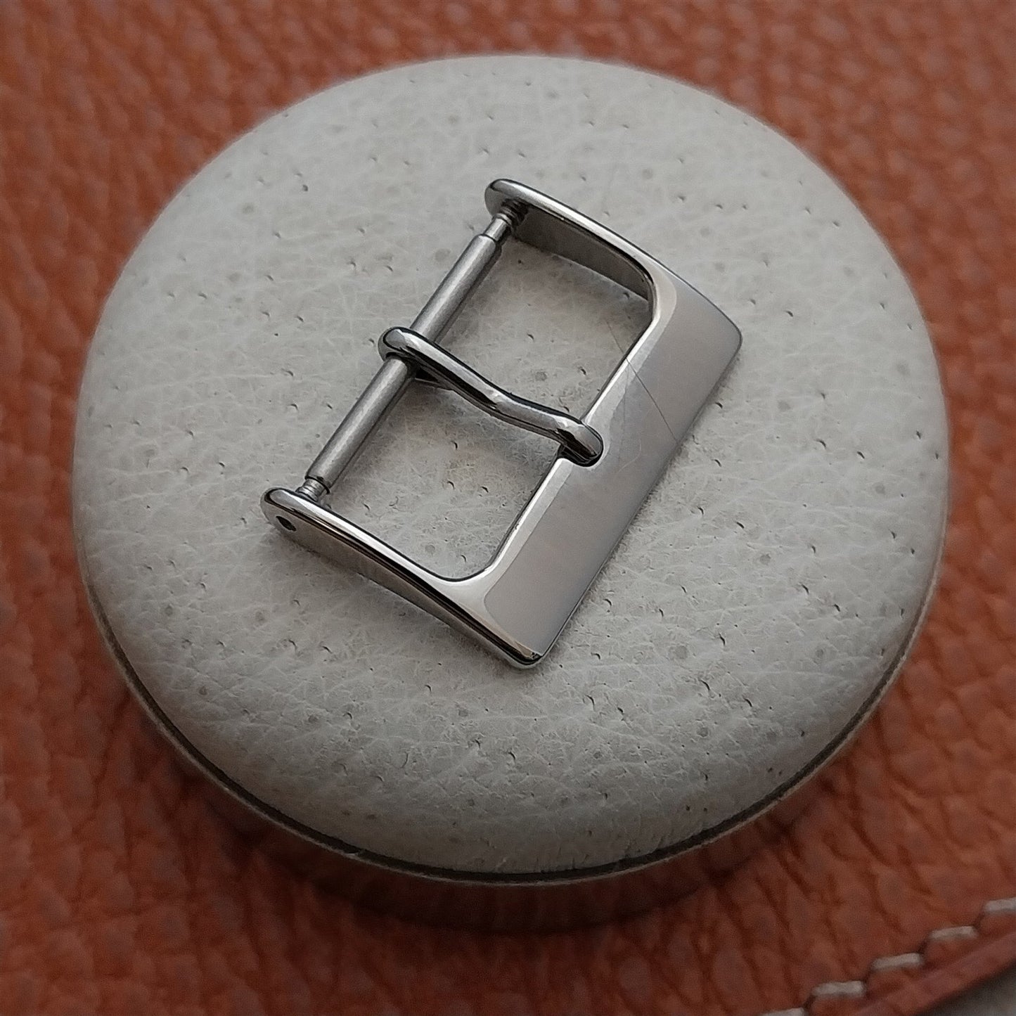 20mm High Quality Polished Stainless Steel Watch Strap Buckle
