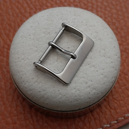20mm High Quality Polished Stainless Steel Watch Strap Buckle