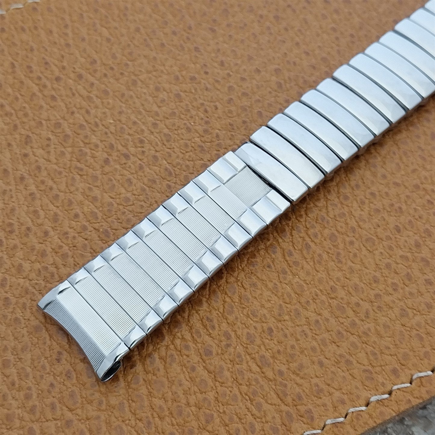 11/16" 17.2mm Stainless Steel Scott Unused nos 1970s Vintage Watch Band