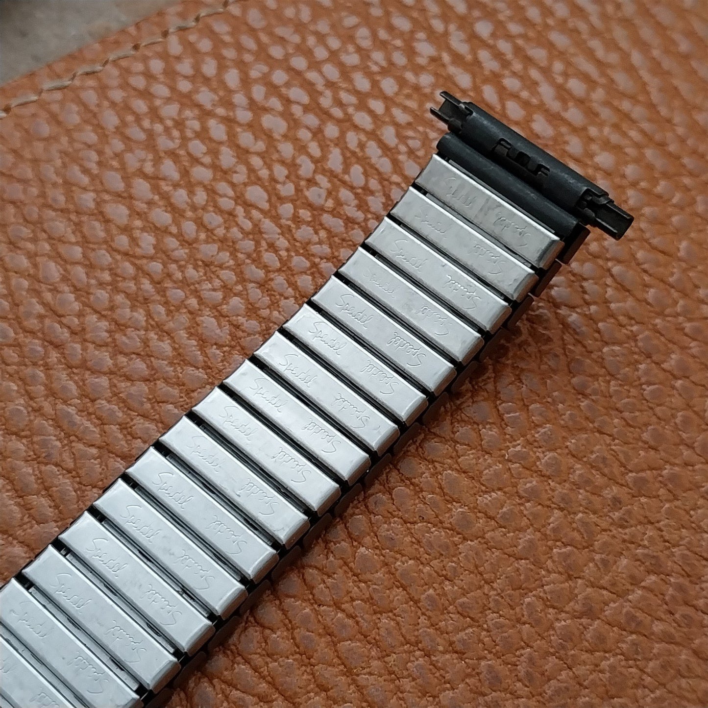 16mm 18mm 20mm Speidel Snakeskin Enameled Classic Stretch Vintage Watch Band