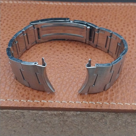 22mm 7/8" Stainless Steel Baldwin nos Unused 1960s-1970s Vintage Watch Band