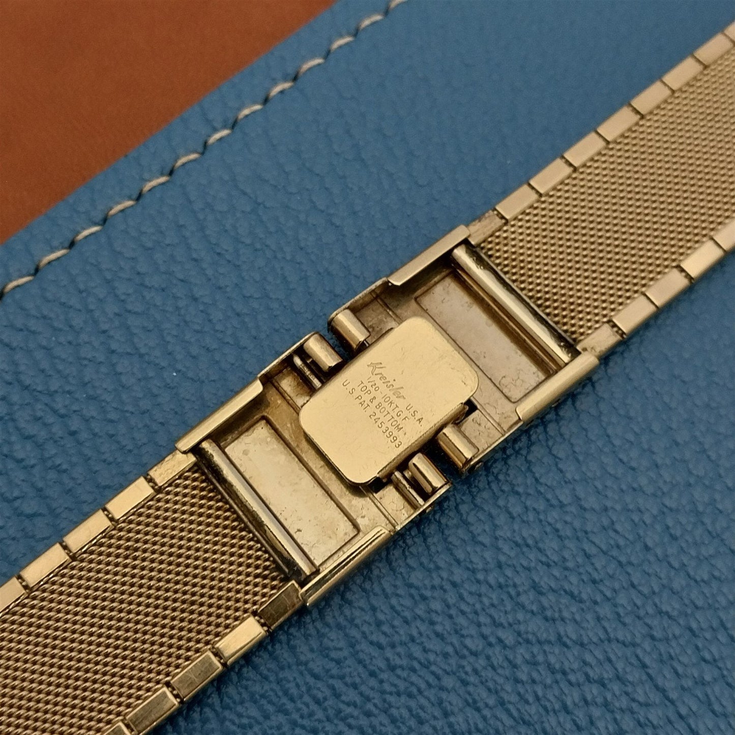 1960s Hamilton K-475 Gold-Filled Mesh nos Unused Vintage Watch Band