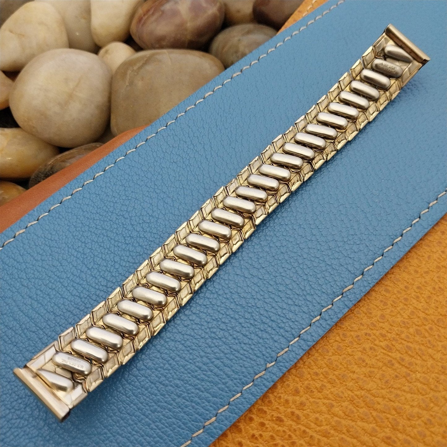 1940s 12k Gold-Filled Tex-Twist 5/8" Classic Stretch Unused Vintage Watch Band