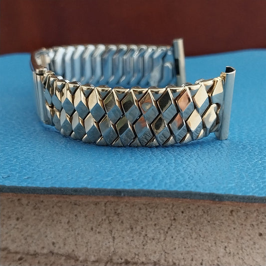 1940s 12k Gold-Filled ASco nos Vintage Watch Band 11/16" 5/8" 9/16"