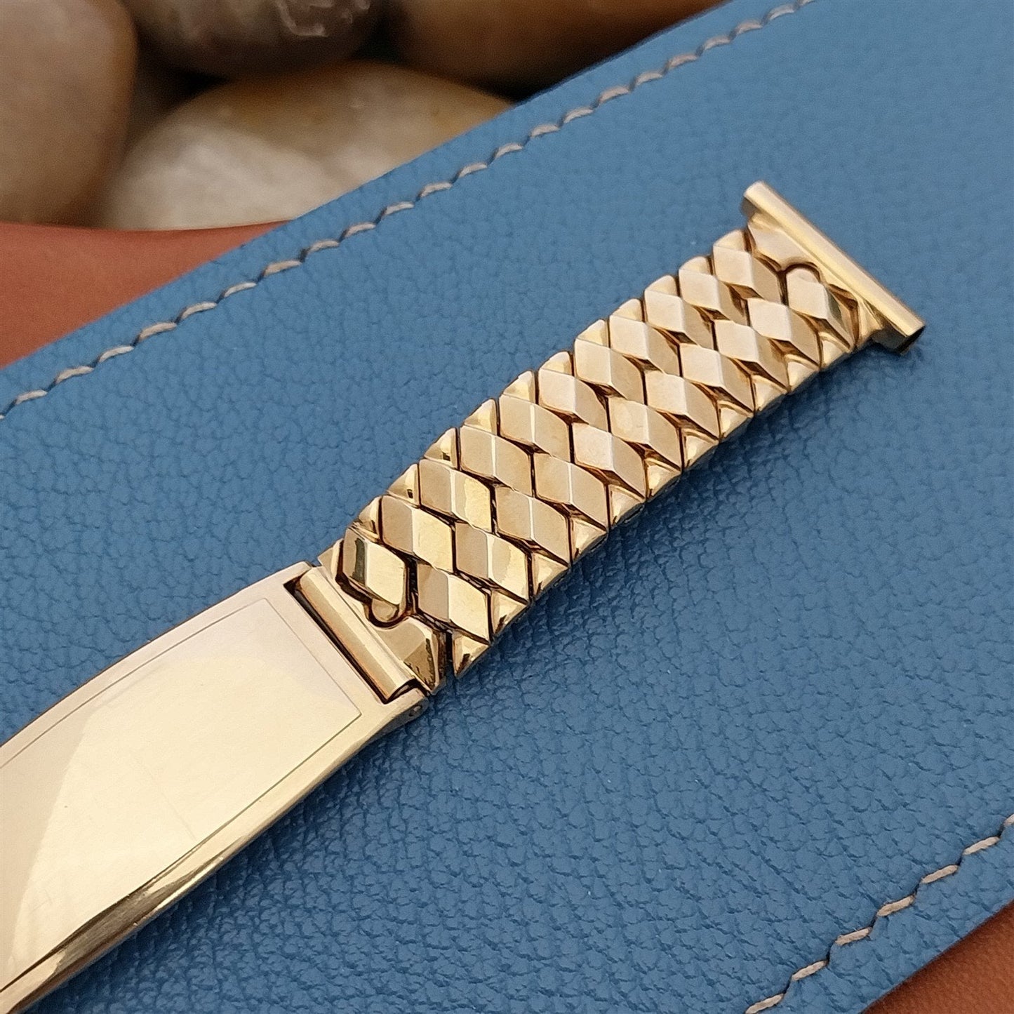 1940s 12k Gold-Filled ASco nos Vintage Watch Band 11/16" 5/8" 9/16"