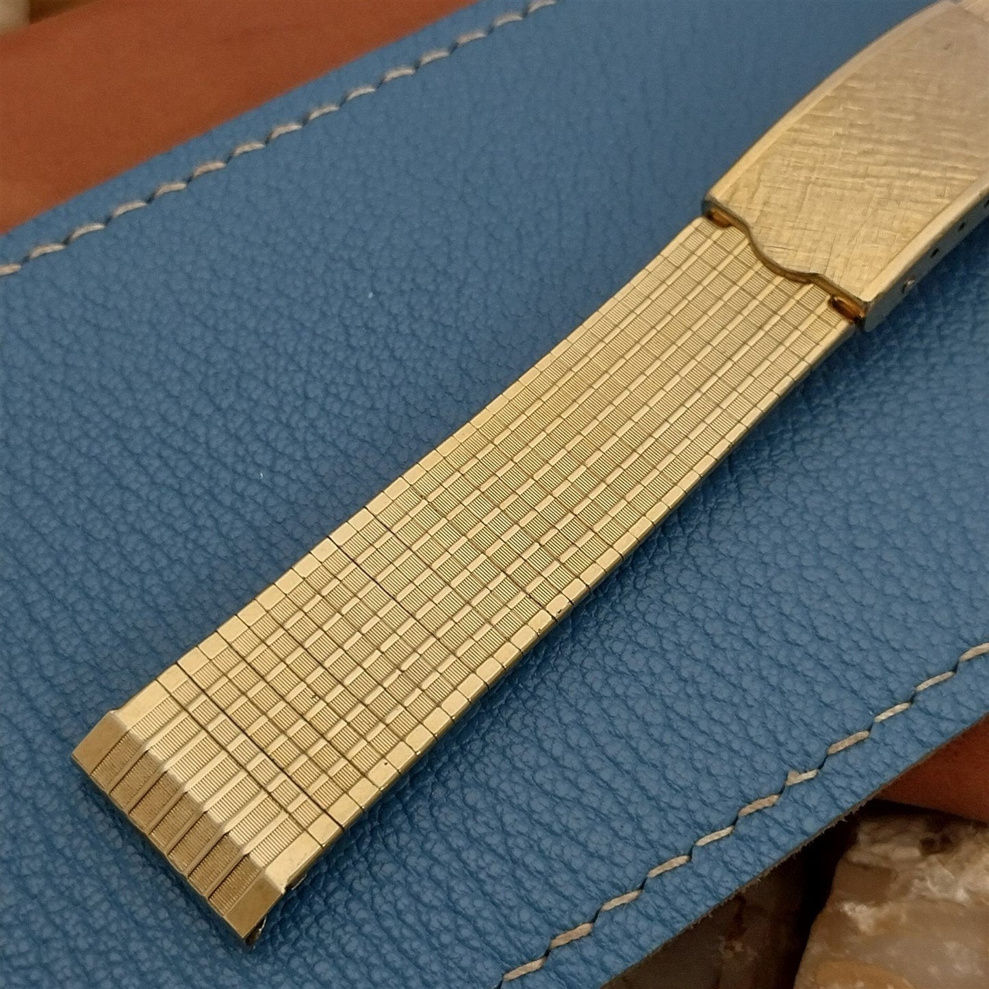 Vintage 18mm 10k Gold-Filled 1960s Classic Kestenmade USA Unused Watch Band