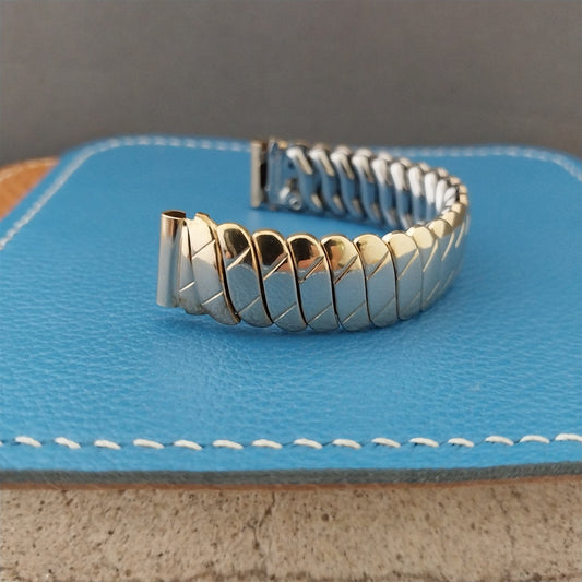 1940s 10k Gold-Filled Short 1/2" Kestenmade Seminole nos Vintage Watch Band