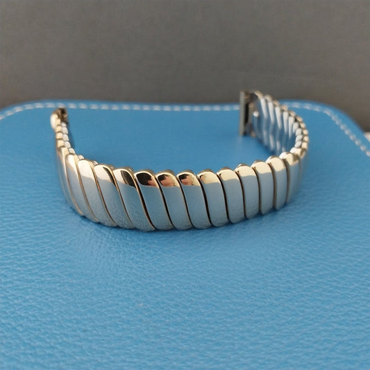 1940s 10k Gold-Filled 15mm Kestenmade Overhand USA Short Vintage Watch Band