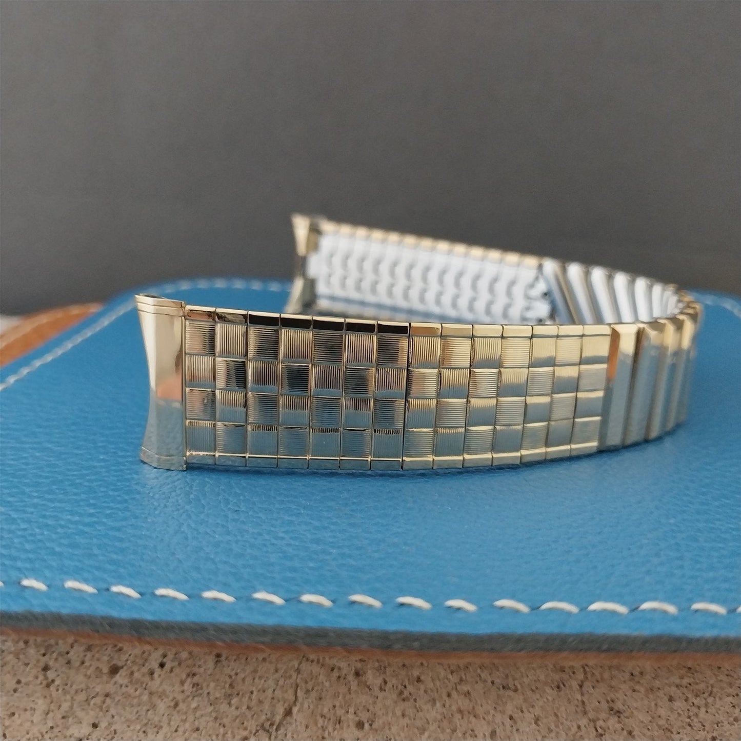 3/4" 10k Yellow Gold-Filled Classic Kestenmade USA 1960s Vintage Watch Band