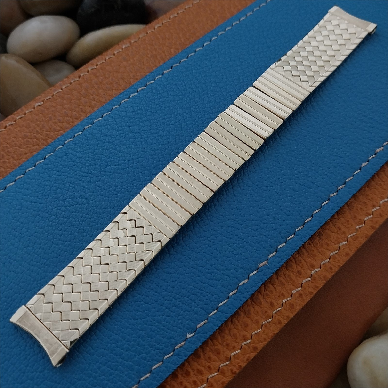 17.2mm 10k Yellow Gold-Filled Classic Kestenmade USA 1950s Vintage Watch Band