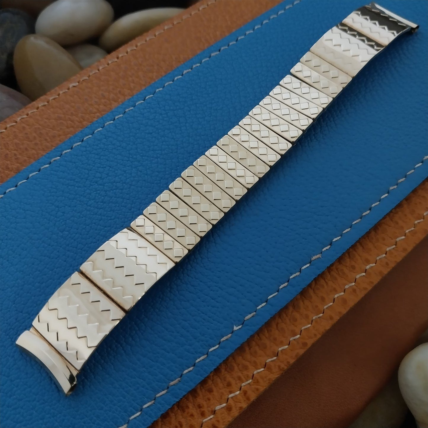 Vintage 17.2mm 17mm 10K Gold-Filled Glen USA Unused Classic 1950s Watch Band