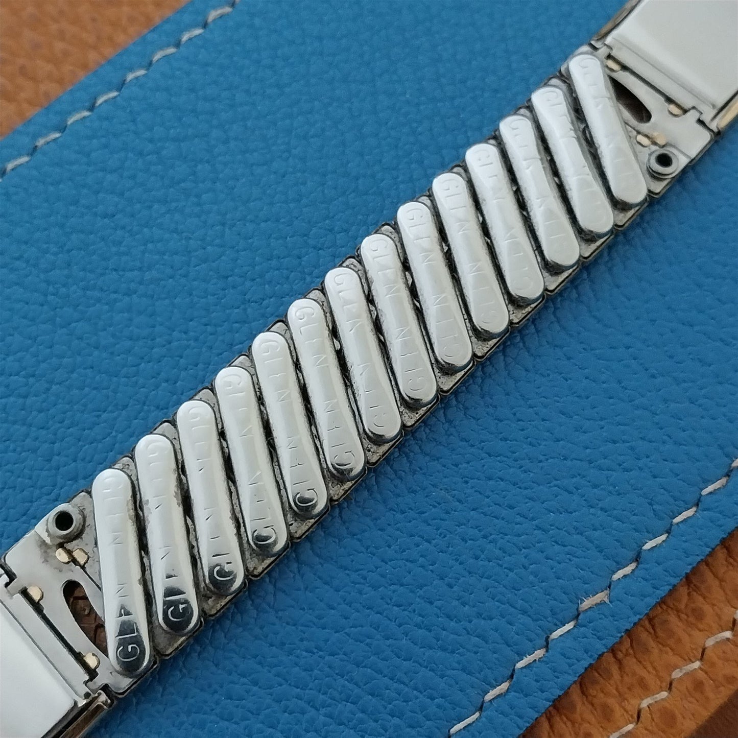 Vintage 17.2mm 17mm 10K Gold-Filled Glen USA Unused Classic 1950s Watch Band