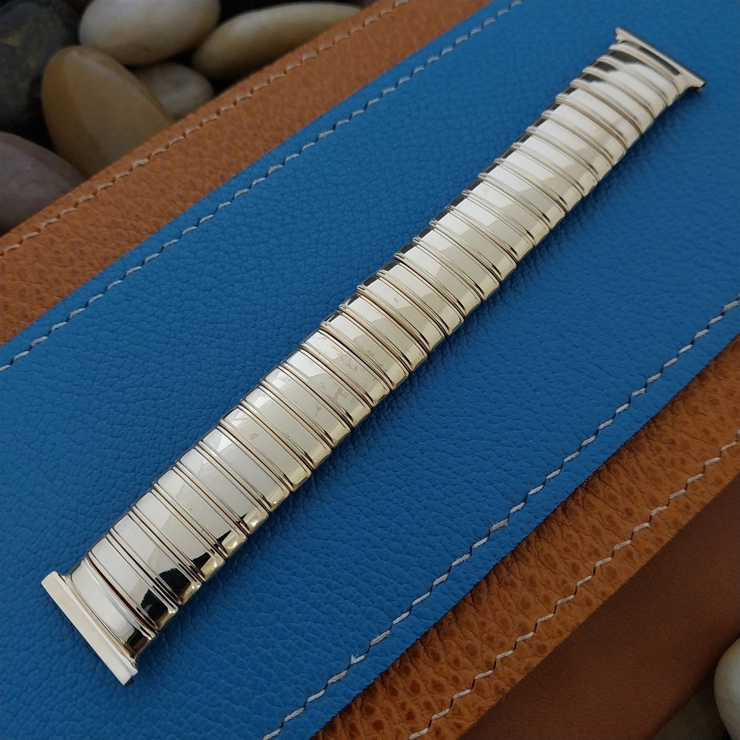 Vintage Airflex 10k Gold-Filled Unused 1950s Watch Band 3/4" 11/16" 5/8"