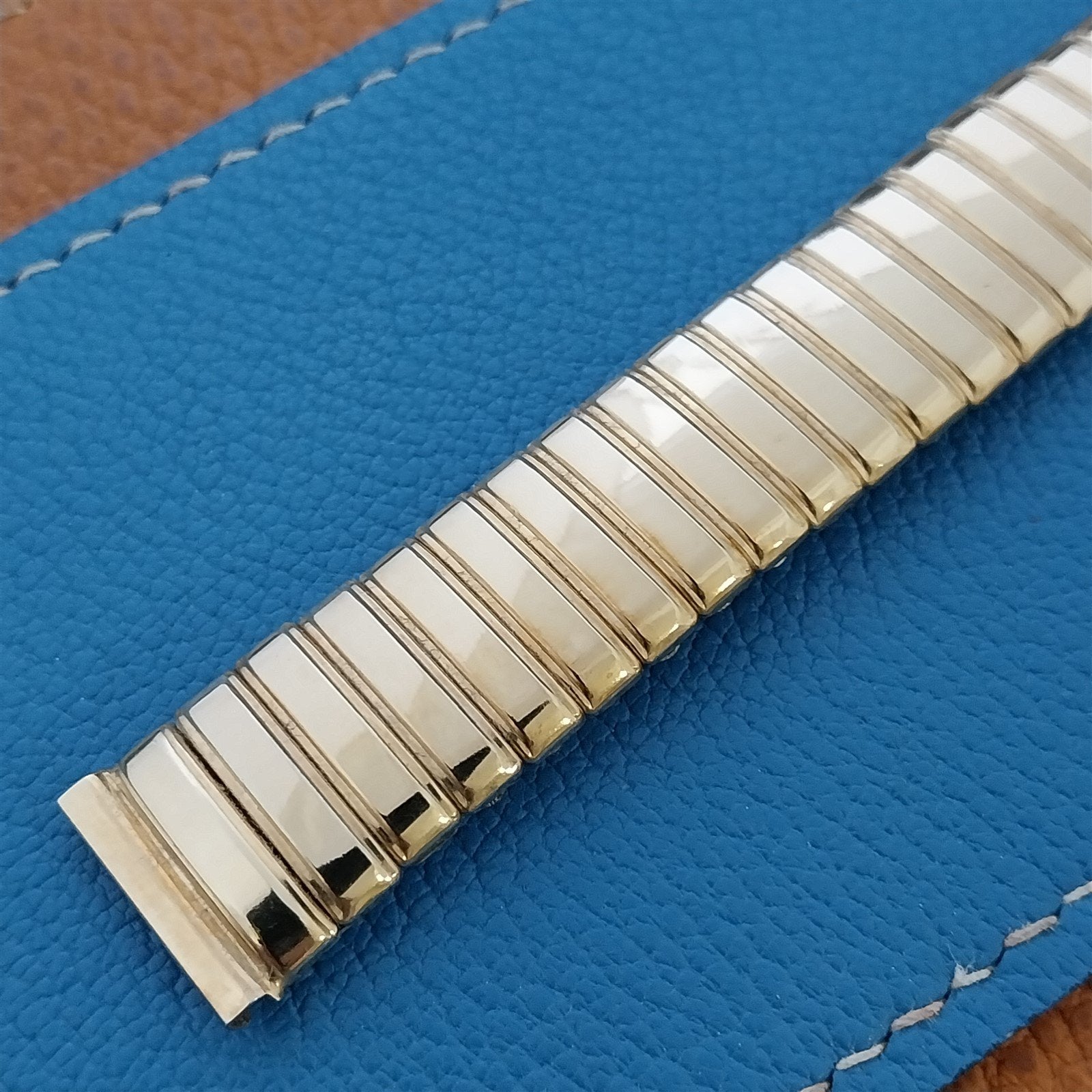 5/8" Airflex 10k Gold-Filled nos Scissor Expansion 1950s Vintage Watch Band