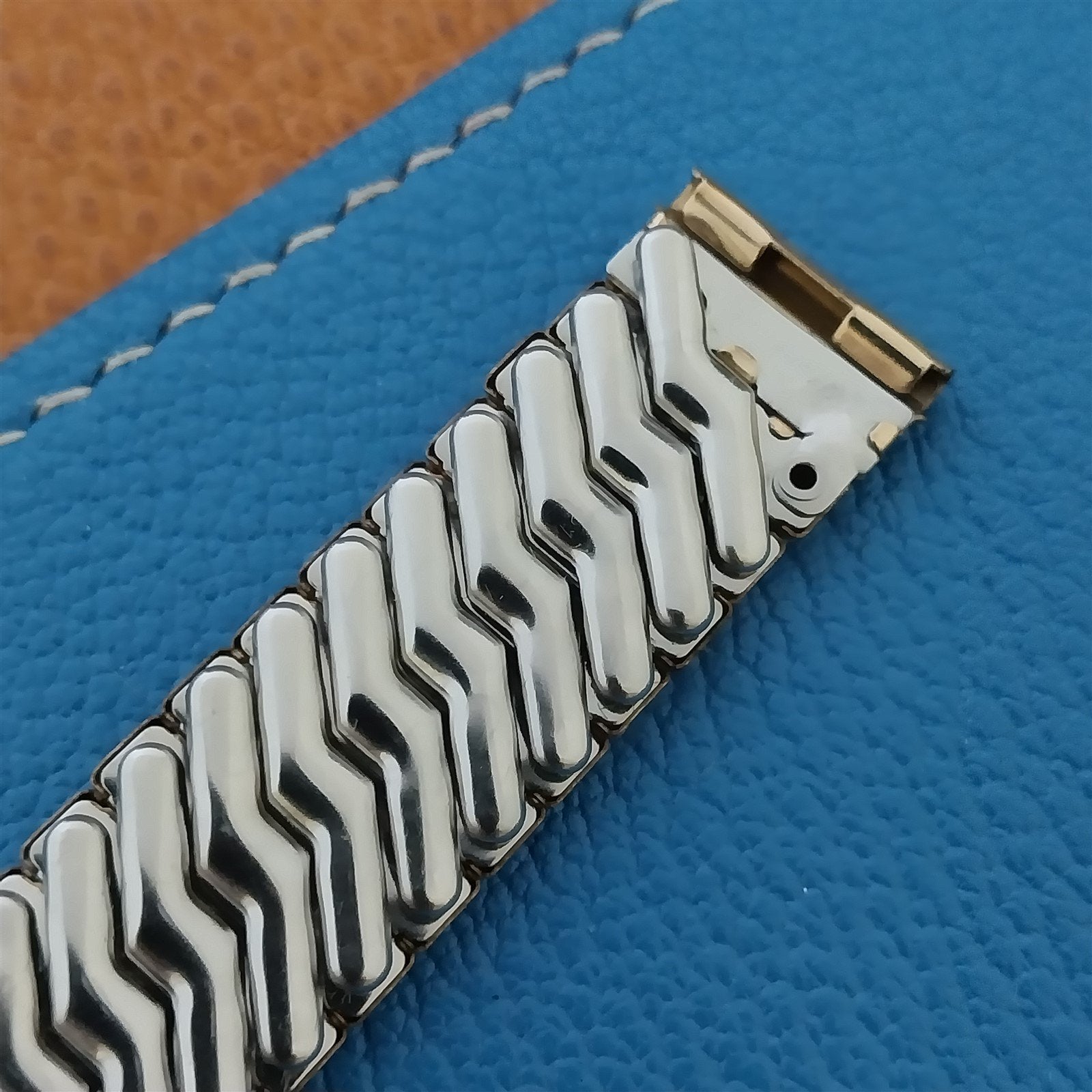 5/8" Airflex 10k Gold-Filled nos Scissor Expansion 1950s Vintage Watch Band