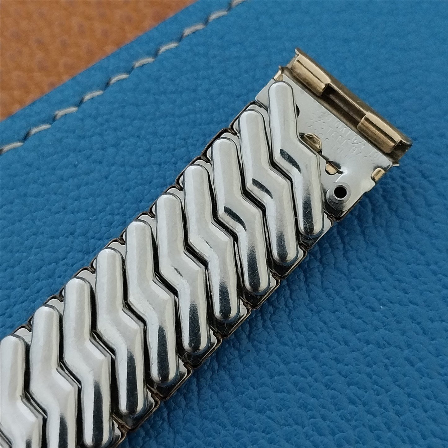 5/8" Airflex 10k Gold-Filled nos Scissor Expansion 1950s Vintage Watch Band