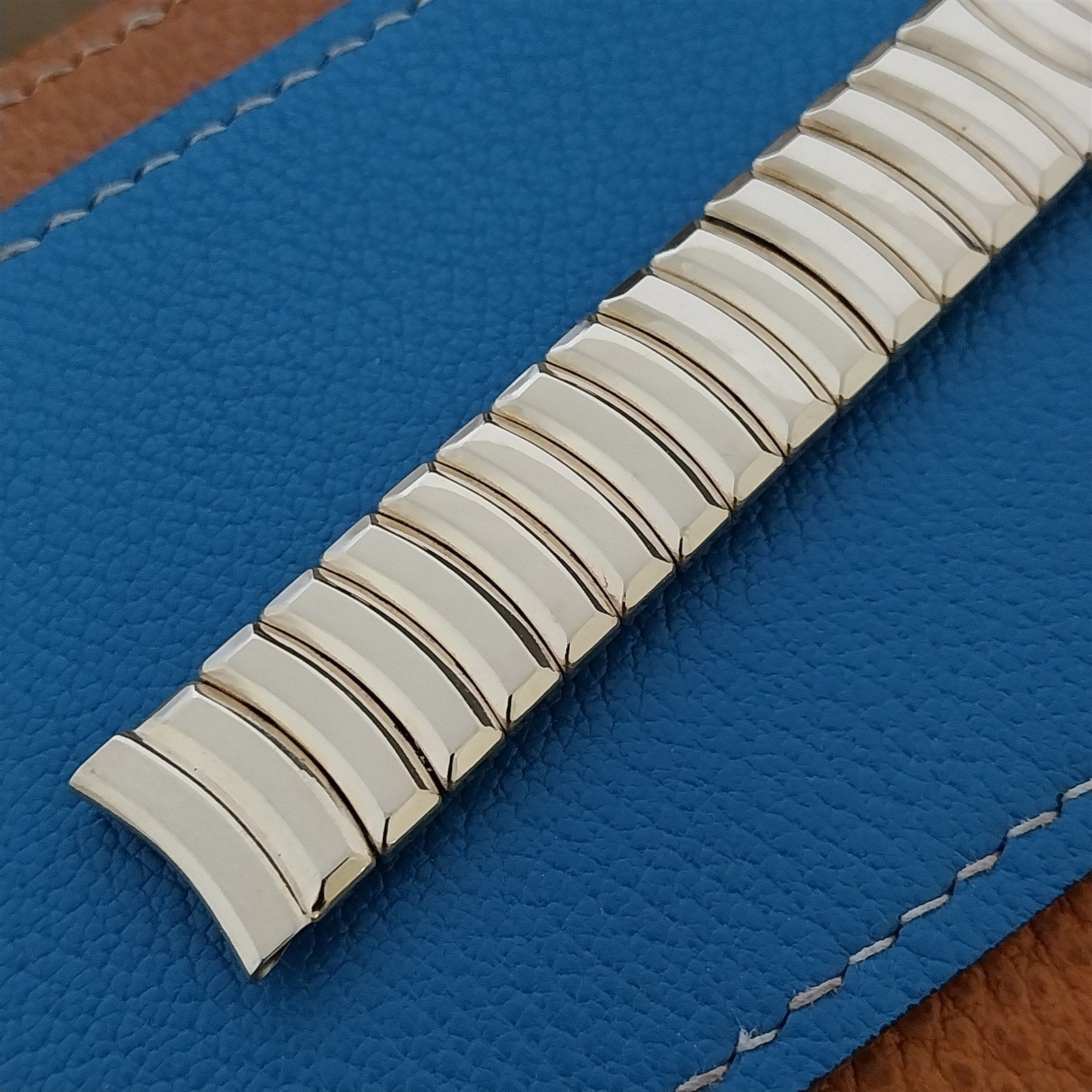 5/8" 10k Gold Filled Expansion Unused Airflex USA 1950s Vintage Watch Band